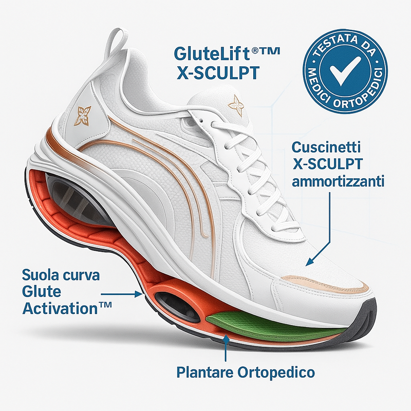 Scarpa ortopedica basculante - X-SCULPT™